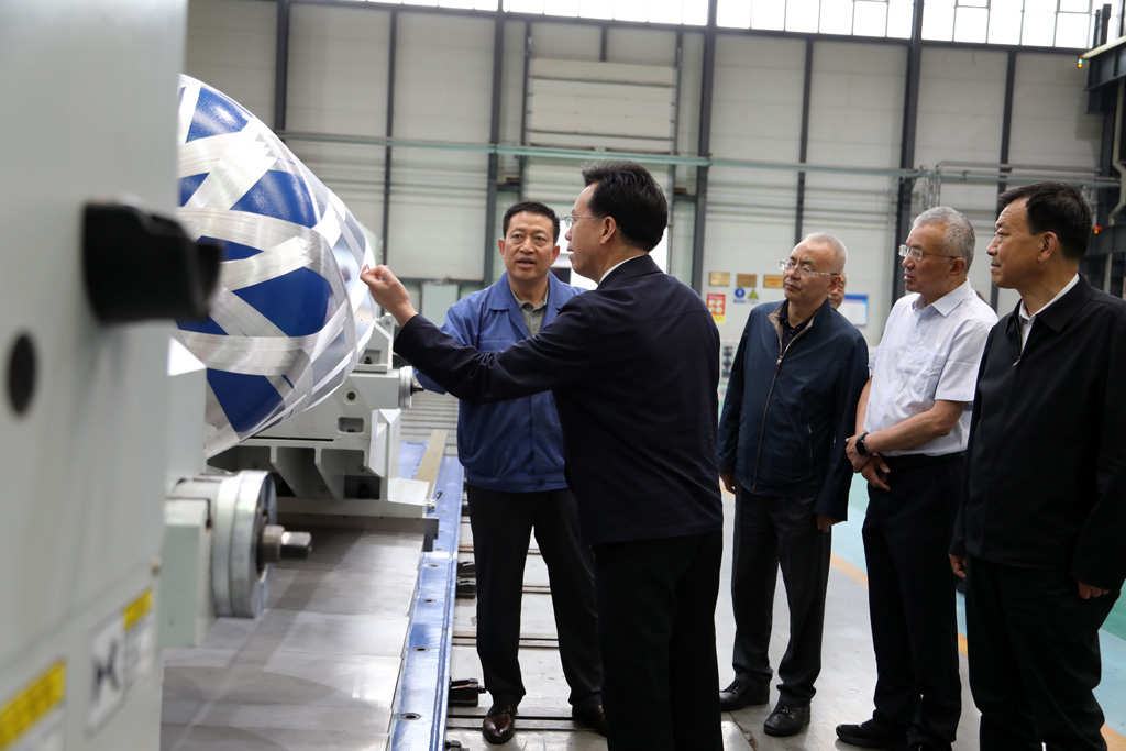 甘肅省政協(xié)調研組來星火機床公司調研